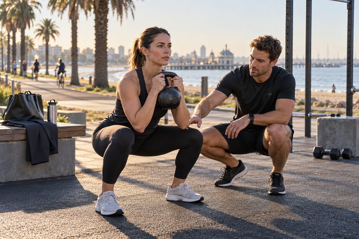 how to fit personal training around a busy workweek in st kilda